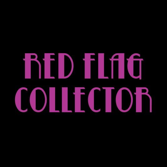 Red Flag Collector - Canvas Shopping Bag