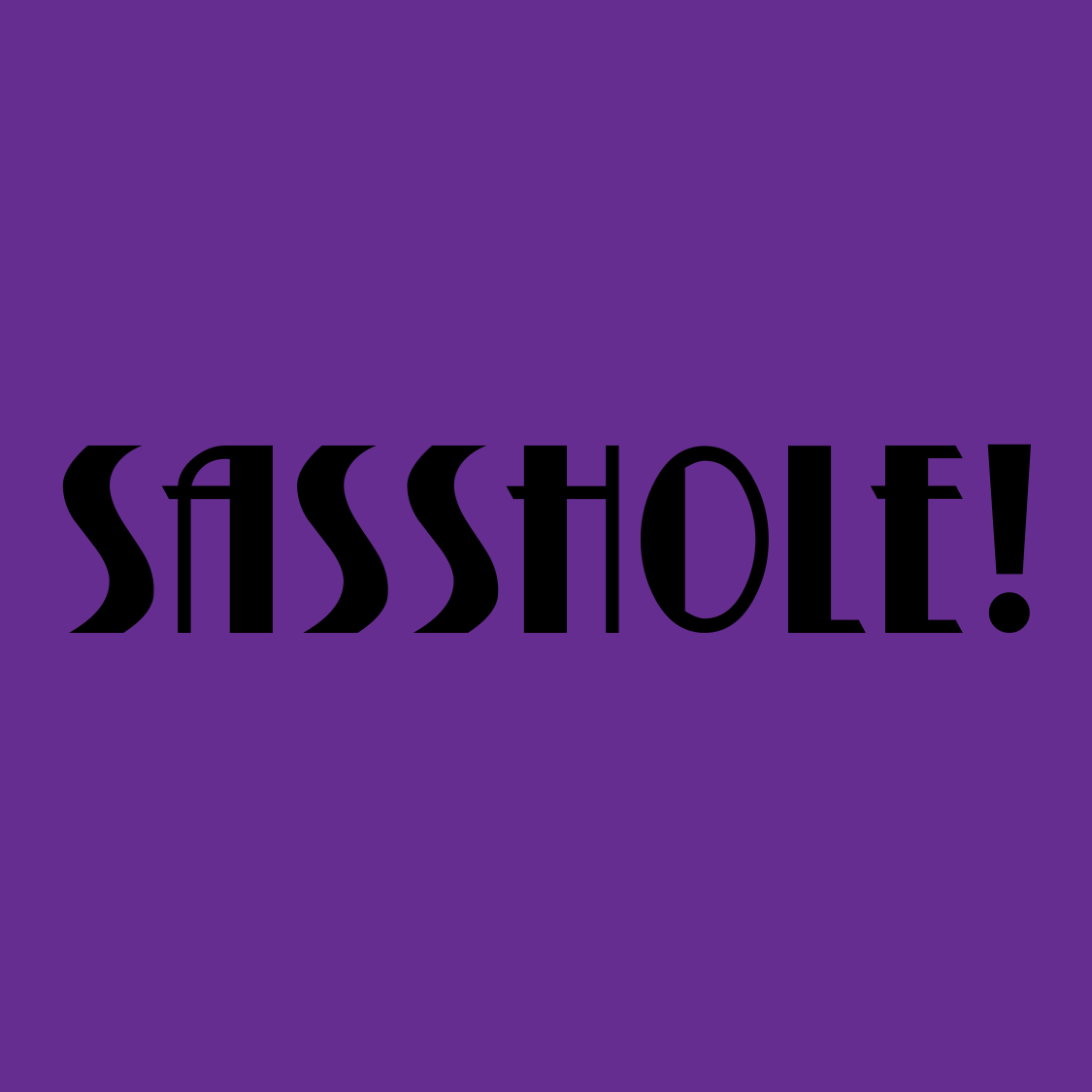 Sasshole - Tote Bag