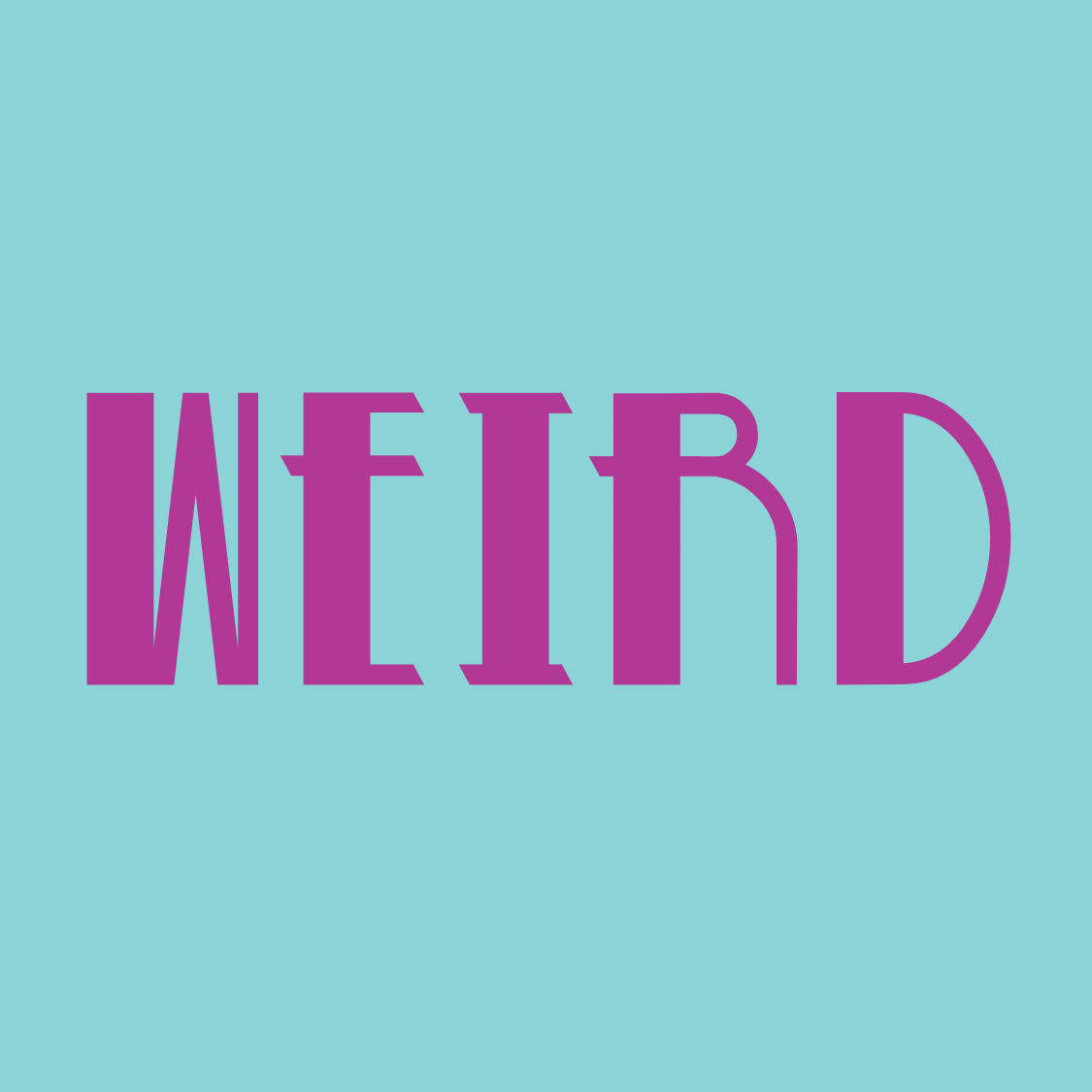 Weird - Hoodie