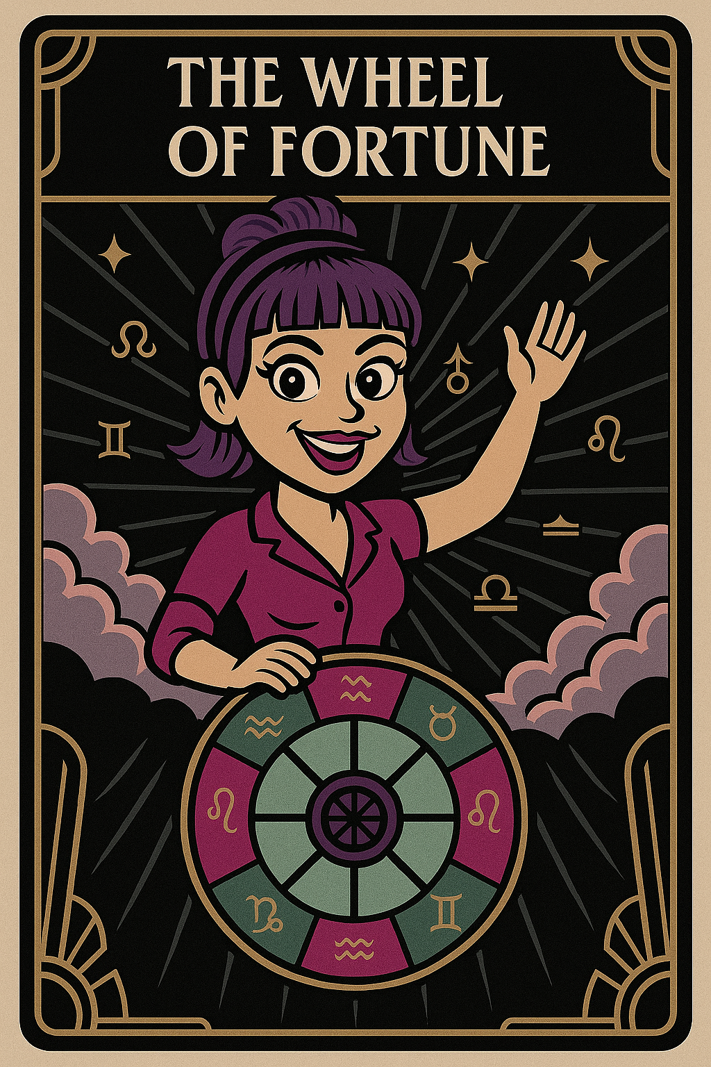 The Wheel of Fortune Tarot - Yoga Bag