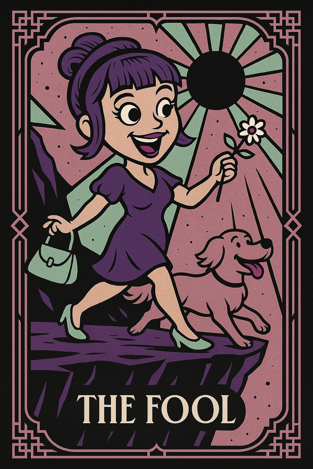 The Fool Tarot - Yoga Bag
