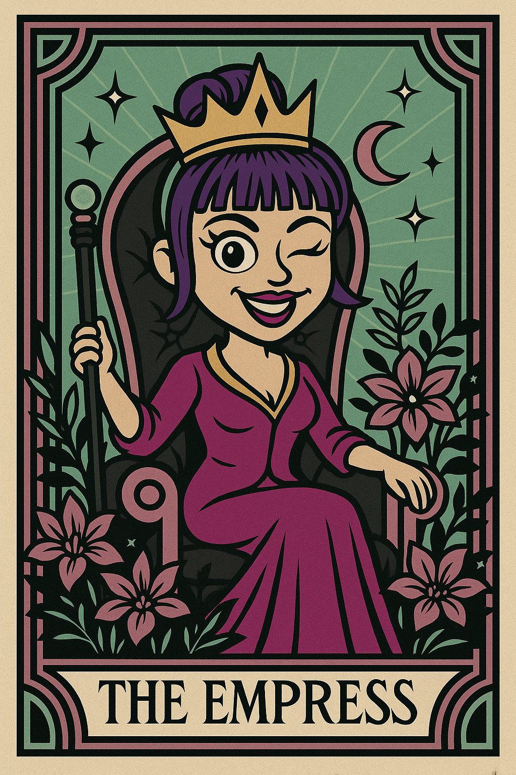The Empress Tarot - Yoga bag