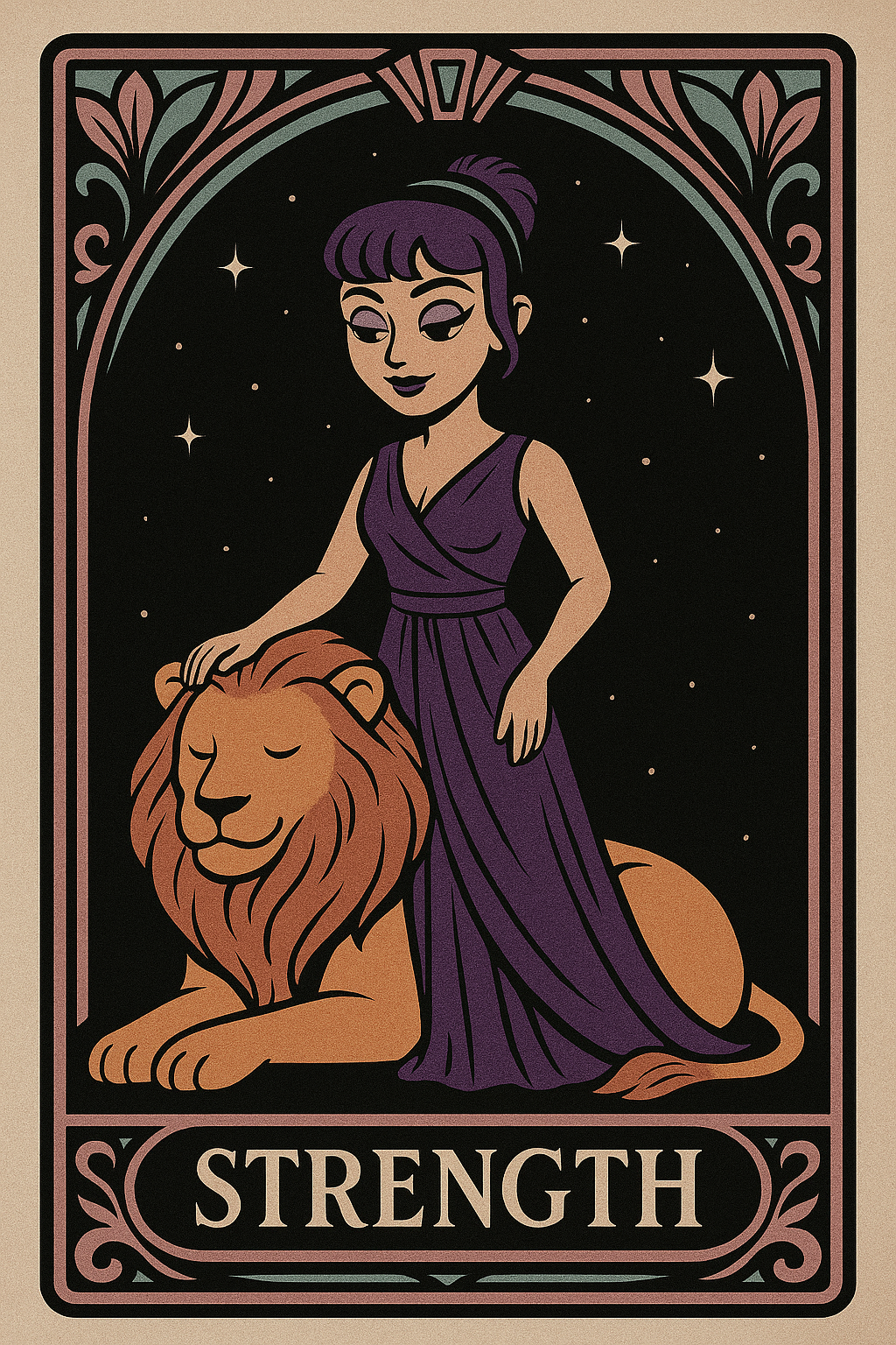 Strength Tarot - Yoga Bag