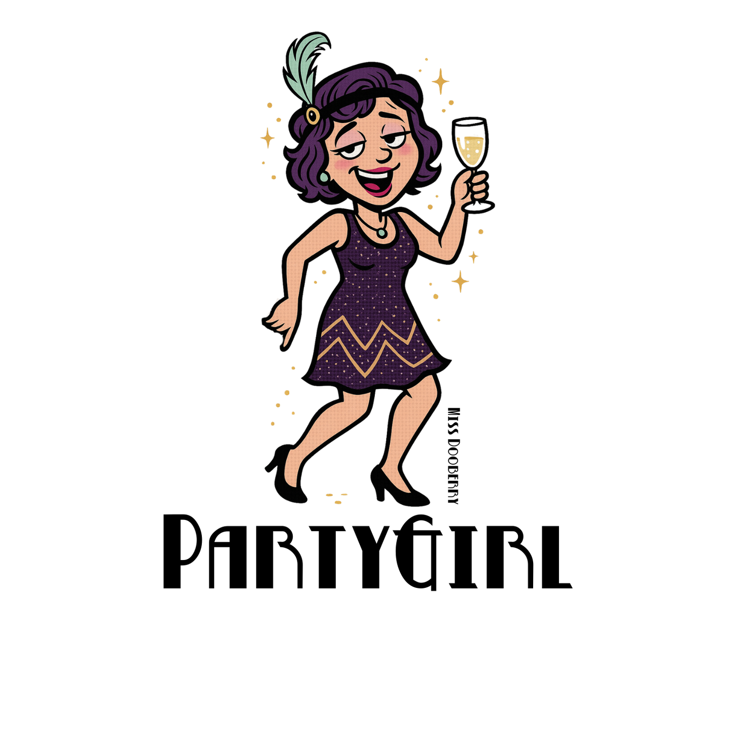 The Party Girl - T-shirt