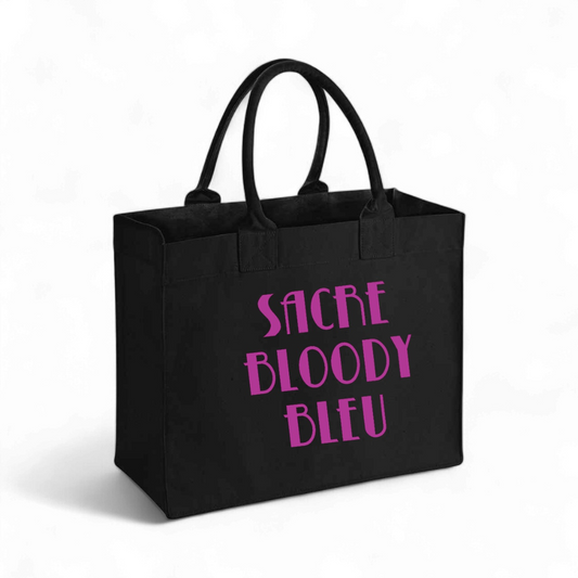 Sacre Bloody Bleu - Canvas Shopping Bag